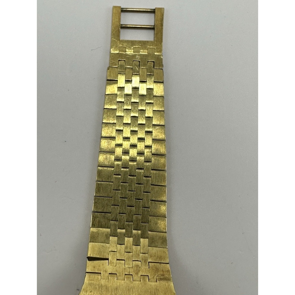 Titus‎ Pierre Vallee Mens Tank Watch Manual Wind Works Swiss Made Gold Tone B20 - Picture 6 of 12